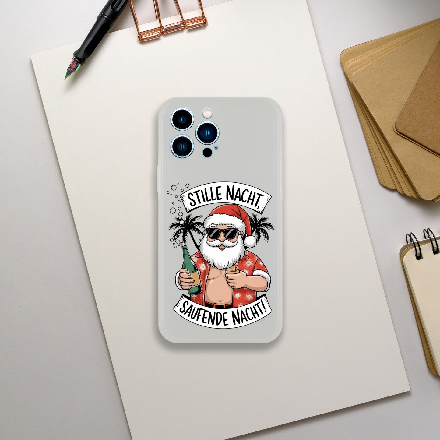 weihnachten-handyhülle-christmas-stille-nacht-saufende-nacht-lustig-party-alkohol-bier-geschenk-iphone