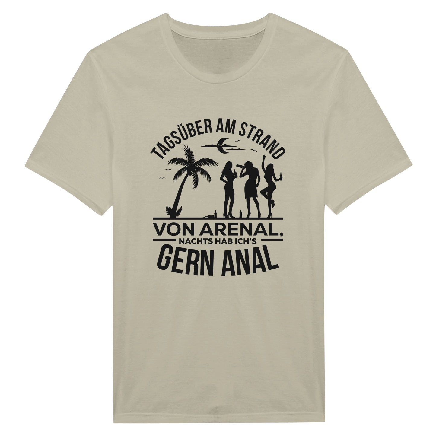 Mallorca_T-Shirt_ElArenal_sand_Damen