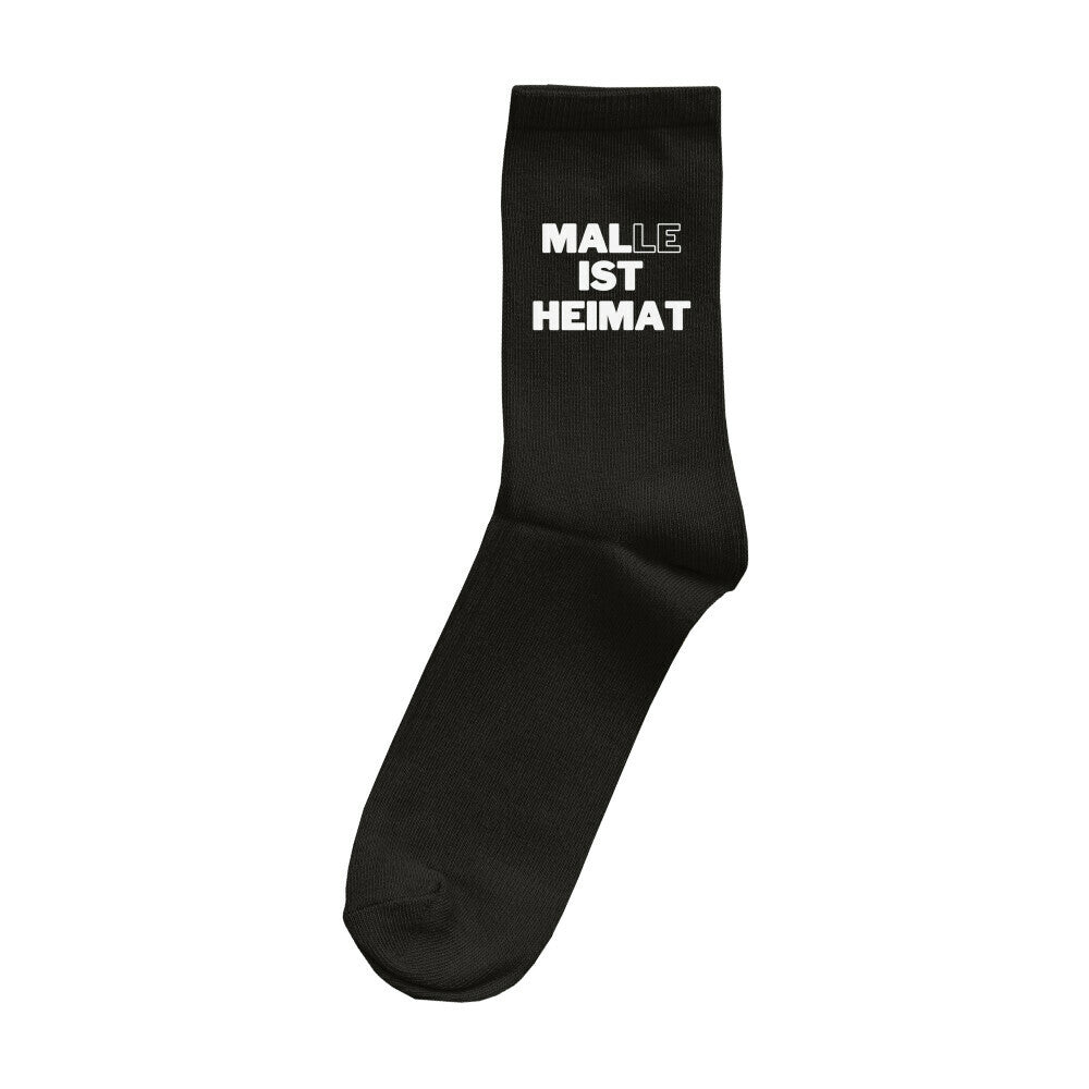 malle-ist-heimat-party-socken-schwarz