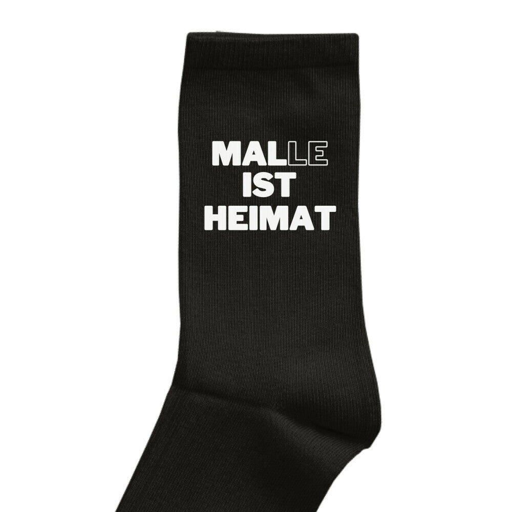 malle-ist-heimat-party-socken-schwarz