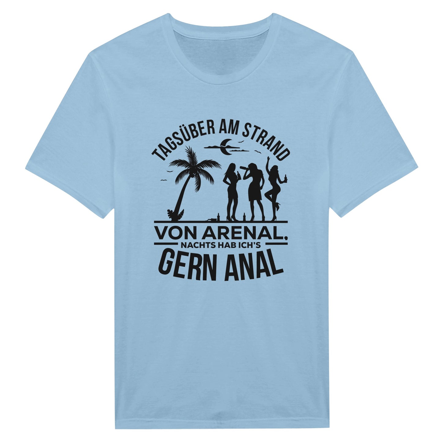 Mallorca_T-Shirt_ElArenal_hellblau_Damen