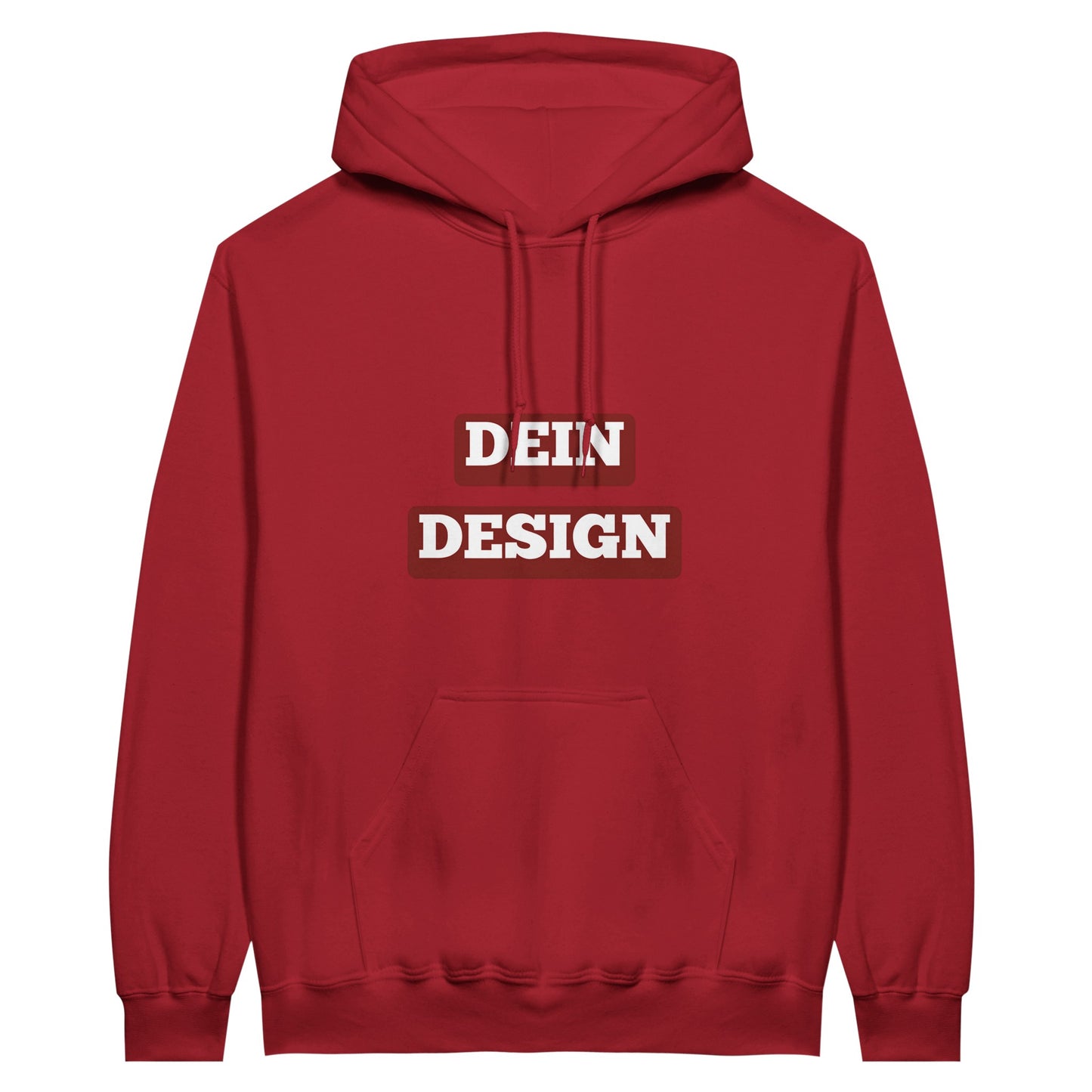 pullover-zum-bedrucken-rot-damen-herren