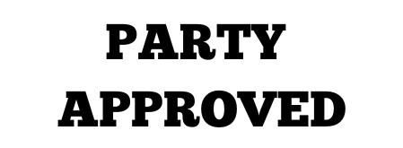 party stempel personalisieren - stempel selbst gestalten - stempel party approved - malle - mallorca