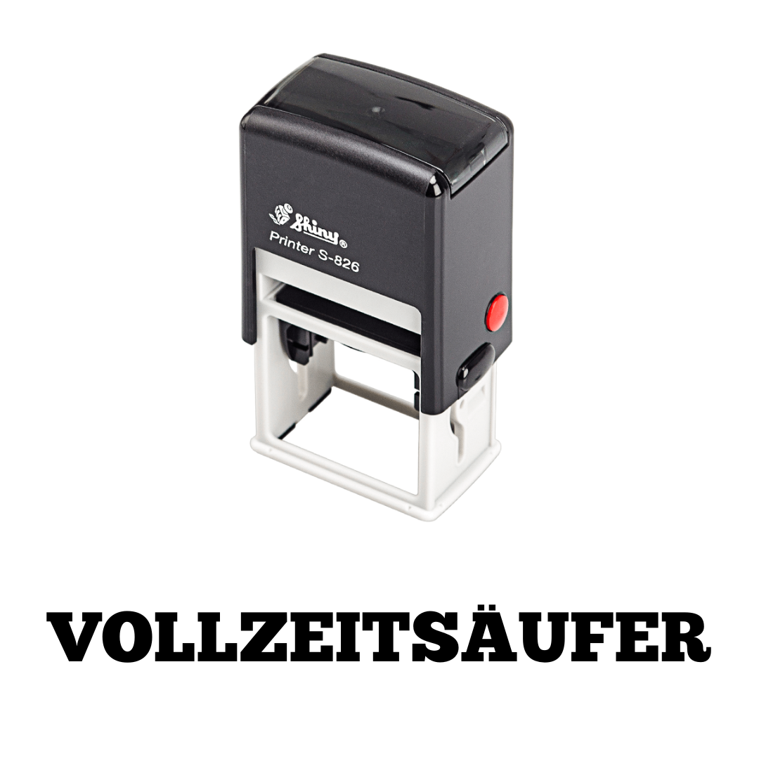 party-malle-stempel-vollzeitsäufer-jga-gruppe-spaß