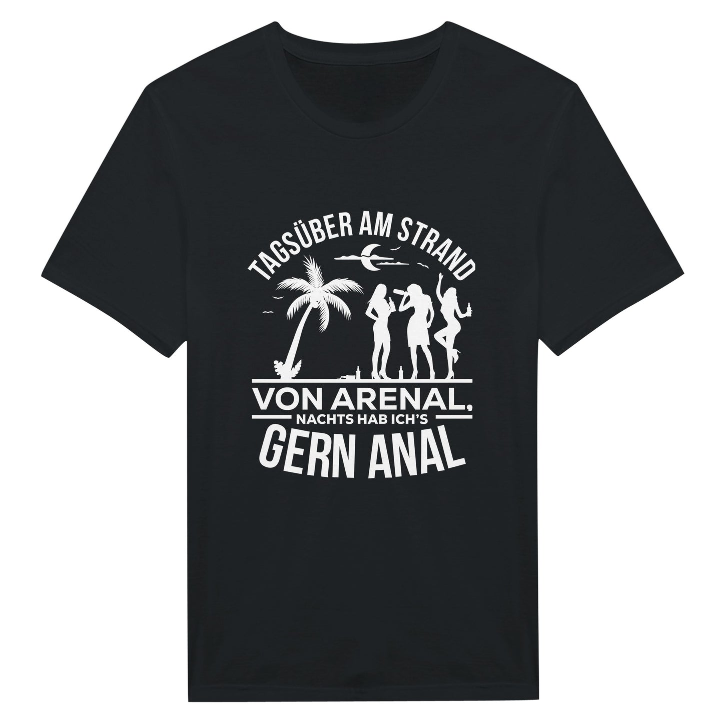 Malle_T-Shirt_ElArenal_schwarz_Damen