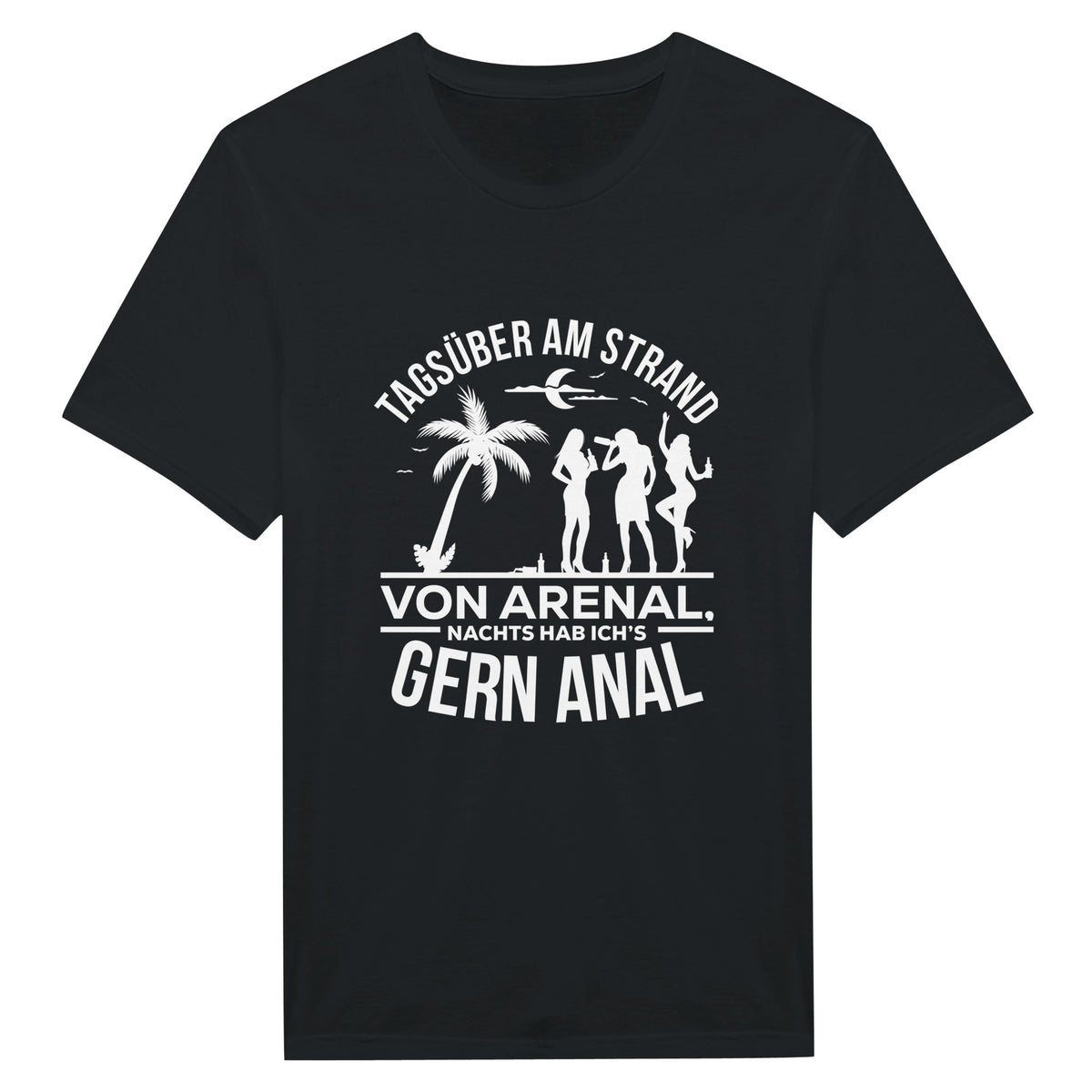 Malle_T-Shirt_ElArenal_schwarz_Damen